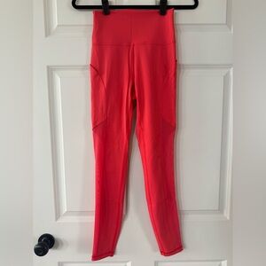 Lululemon Mastered Motion High-Rise Tight 28” Thermal Red